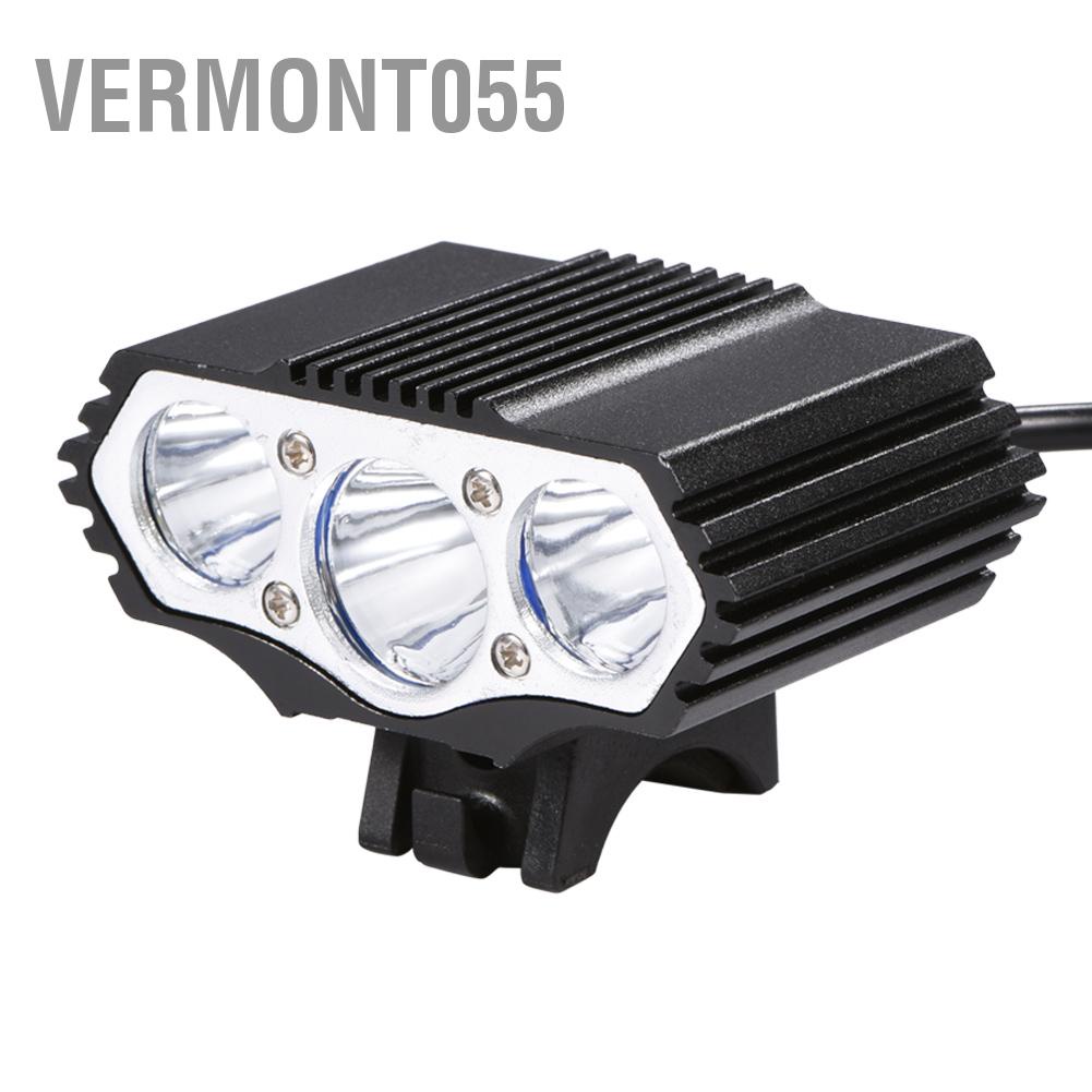 Vermont055 3600LM USB LED Bike Bicycle Headlight Front Lamp for Outdoor Night Riding Cycling