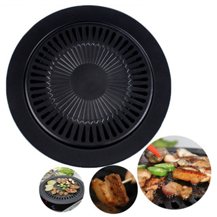 Vỉ Nướng Bbq Chống Dính Kiểu Hàn Quốc