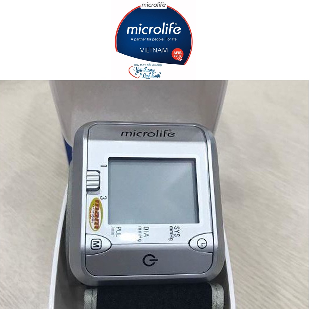 Máy đo huyết áp cổ tay Microlife BP 3BJ1-4D | Chính Hãng Thụy Sĩ - Bảo Hành 5 Năm