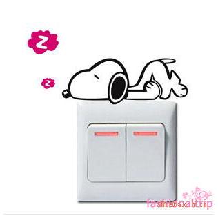 Decal Dán Tường Hình Chó Mèo