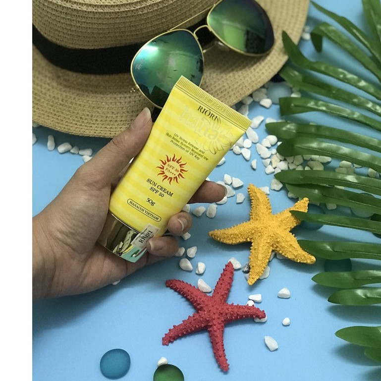 Kem Chống Nắng RIORI HANA SUN CREAM SPF 50 - 50g