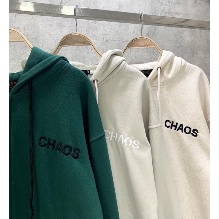 Áo khoác hoodie zip CHAOS