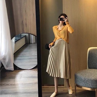 Chân váy xếp ly hàng quảng châu loại đẹp