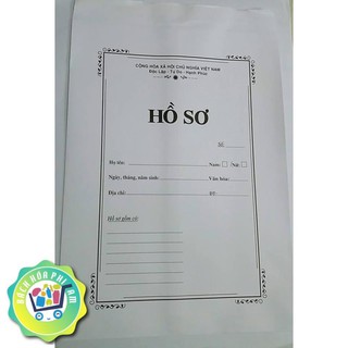 Ruột hồ sơ xin việc ( tờ )
