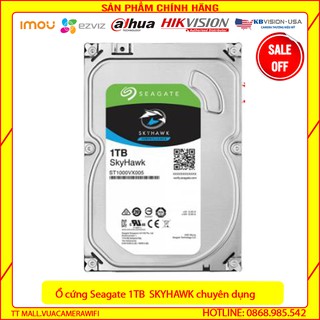 {Giá Lẻ=Giá Sỉ} Ổ cứng HDD Seagate Skyhawk 1TB
