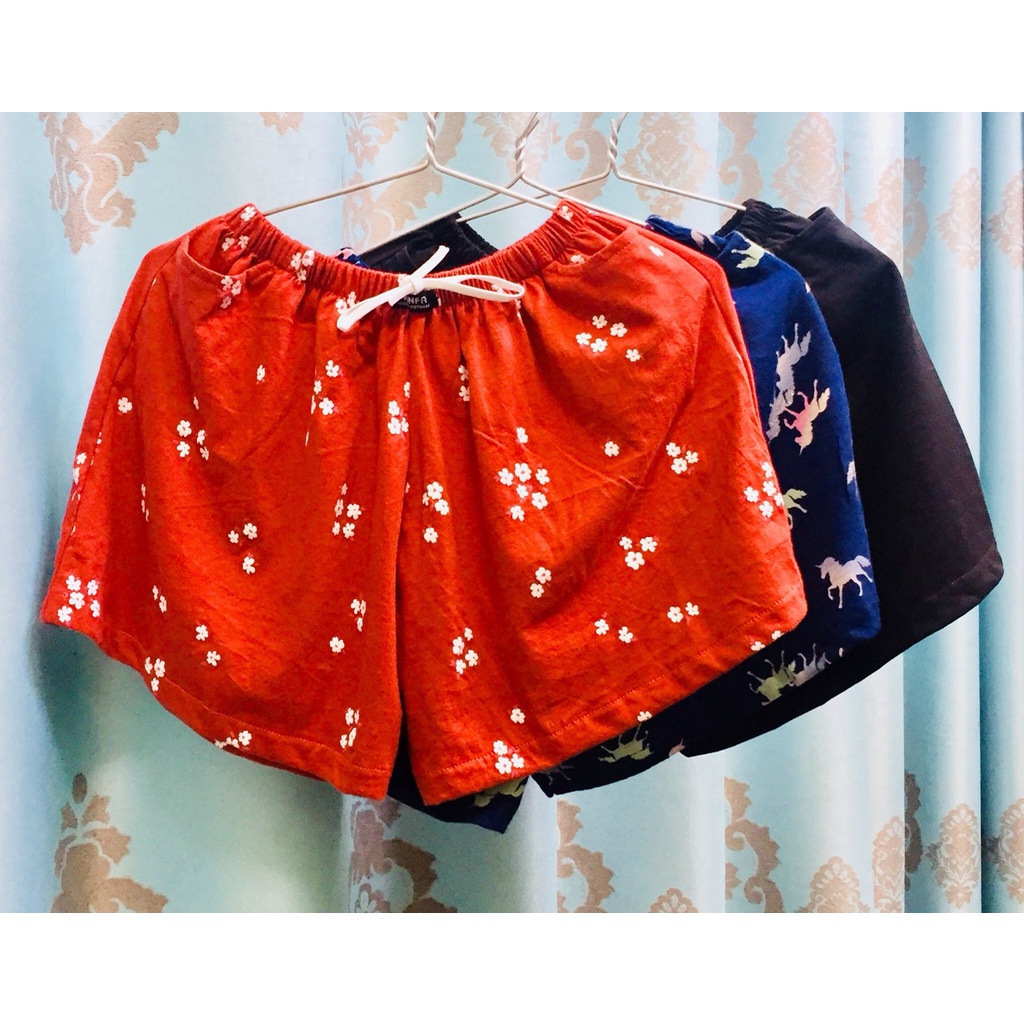 Combo 2 quần đùi nữ, thun cotton co giãn 4 chiều, dùng mặc ở nhà, đi chơi đều được - 2 cái 2 màu