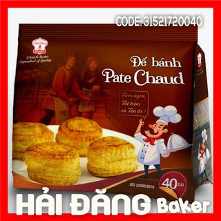 💥 HỎA TỐC 💥 Đế bánh Pateso PATE CHAUD Nhất Hương - Bịch 40 miếng (20 cái)