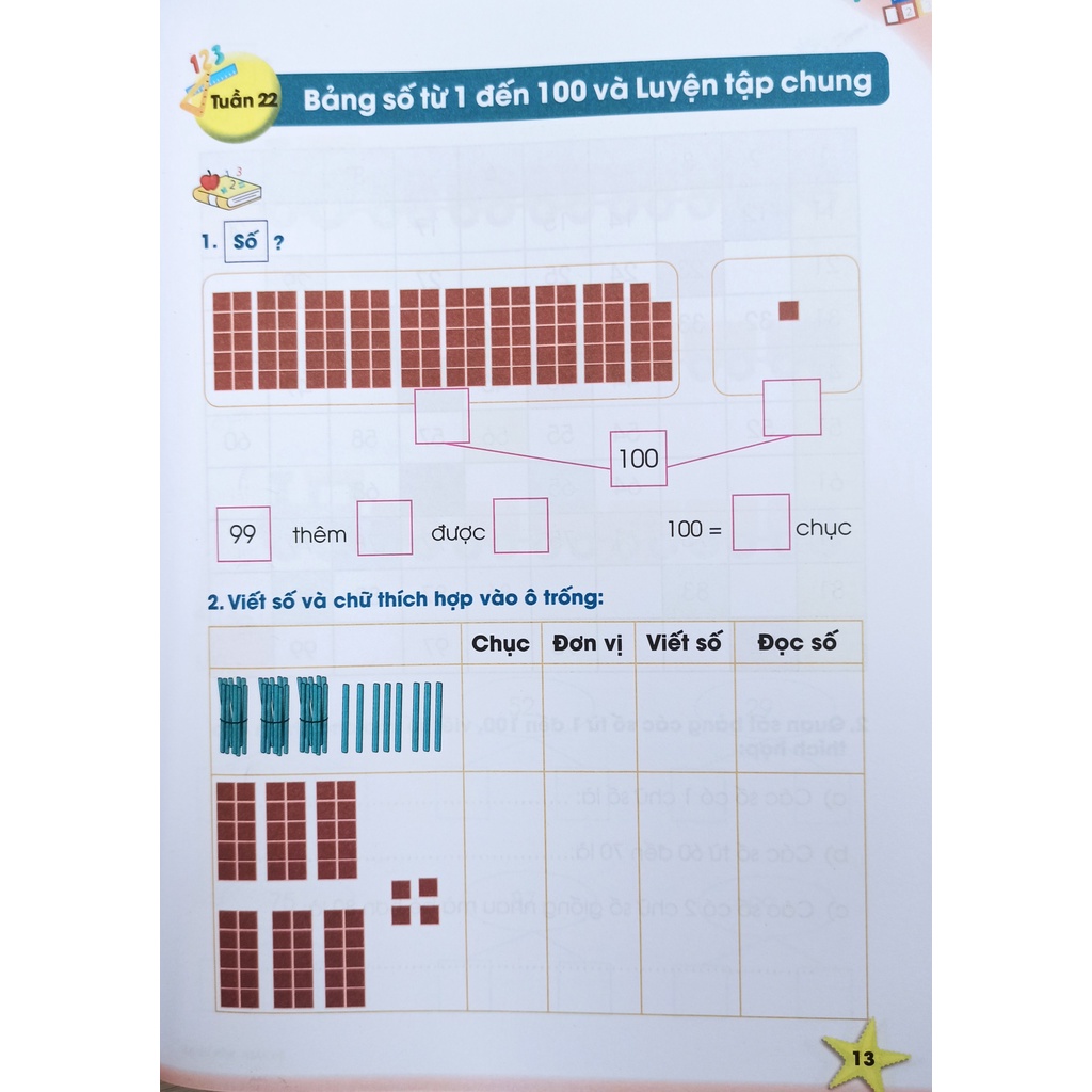 Sách - Thực hành phát triển năng lực Toán lớp 1 tập 2