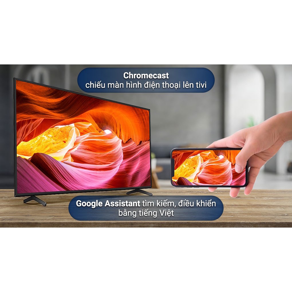 Google Tivi Sony 4K 43 inch KD-43X75K 2022