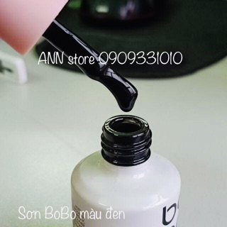 Sơn gel Bobo màu đen, màu trắng