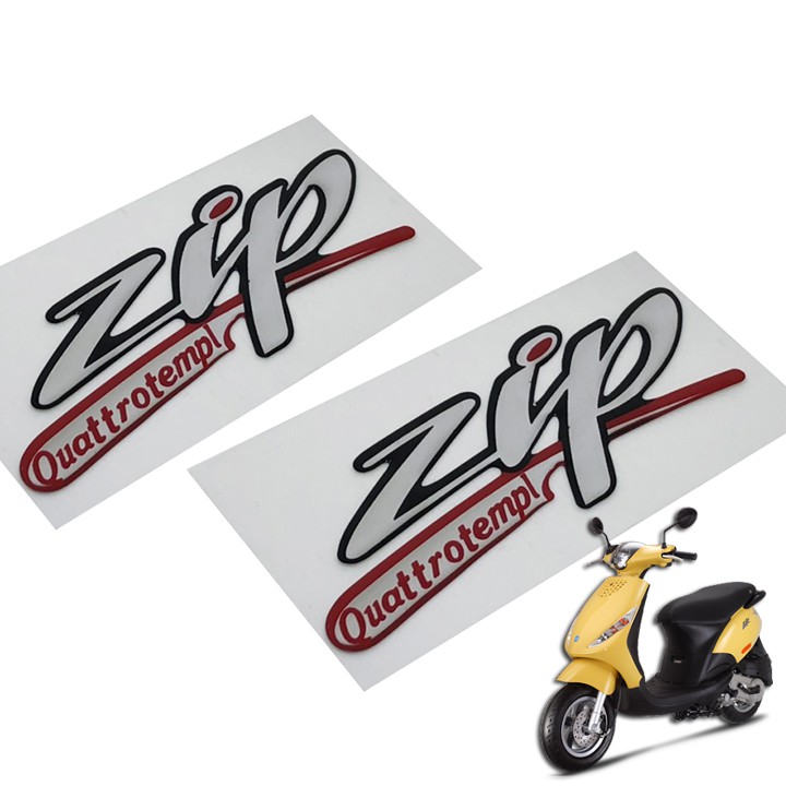 TEM CHỮ XE ZIN PIAGGIO ZIP