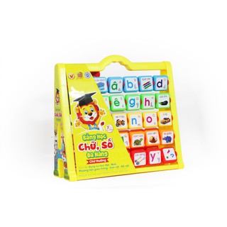 MKB GIFT-Bảng học chữ, số đa năng chữ thường