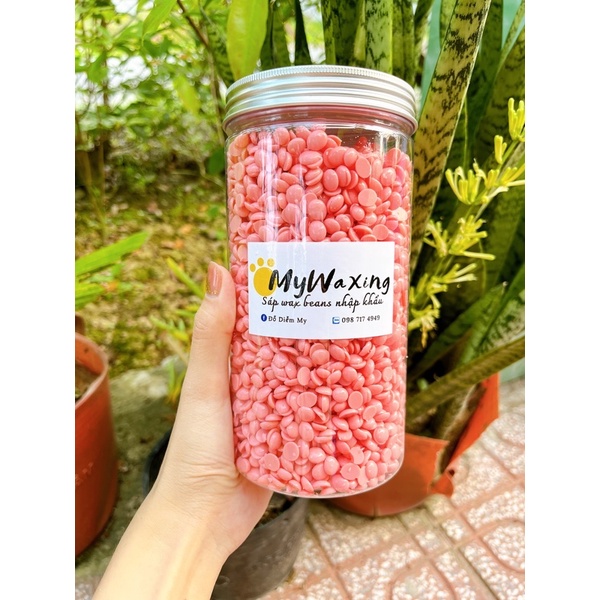 500g SÁP MÀU - WAX BEANS NHẬP KHẨU (Màu ngẫu nhiên)