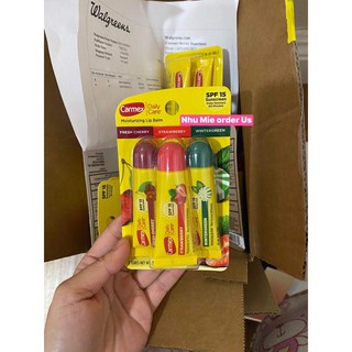 [Đủ bill walgreen] SON DƯỠNG MÔI CARMEX SỐ 1 NƯỚC MỸ, hàng săn sale chính hãng.