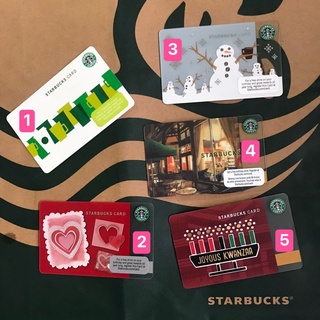 Thẻ Starbucks Mỹ Old Logo phát hành năm 2010