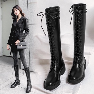 Boots đùi ulzzang khoá sườn