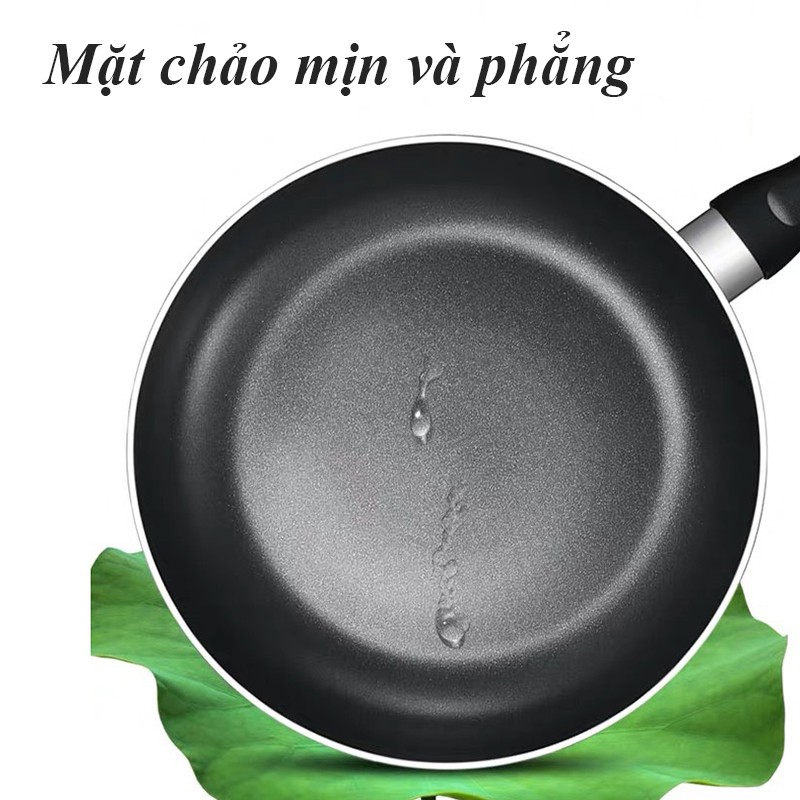 Chảo Chống Dính Hợp Kim Nhôm Chảo Chống Dính Lòng Sâu 24cm Dùng Cho Bếp Từ Bếp Gas VT160A