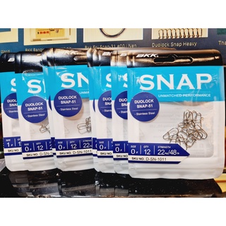 khóa móc mồi câu cá snap Bkk, DouLock Snap-51