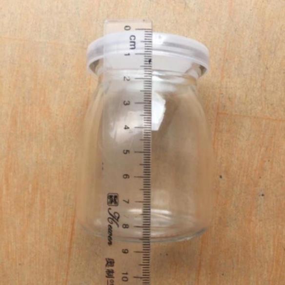 Hũ thủy tinh làm sữa chua có nắp đậy cỡ 100 mL