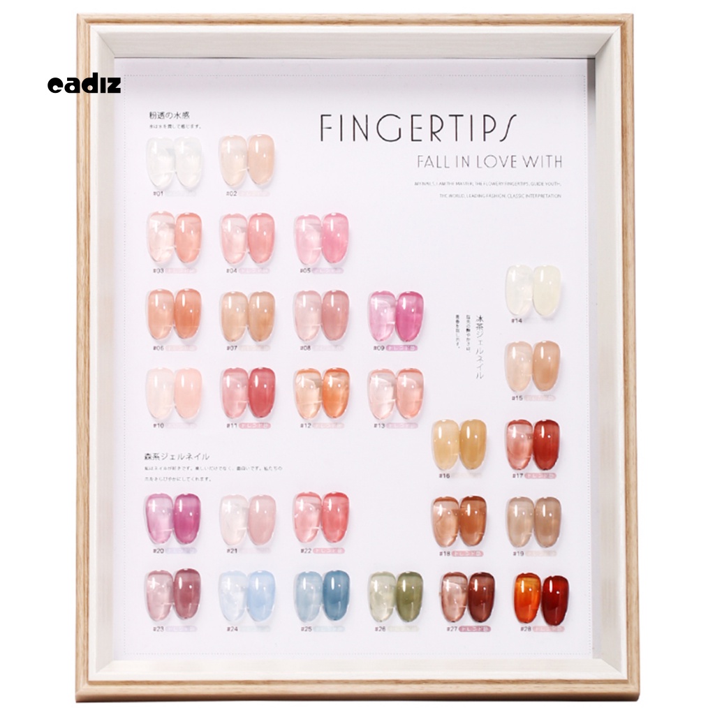 Sơn Móng Tay Dạng Gel 8ml Không Gây Kích Ứng Màu Sắc Thời Trang Mùa Hè