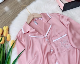 Bộ pijama lụa siêu xinh