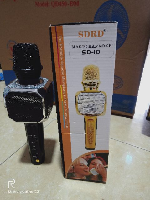 Micro Karaoke Bluetooth SD 10