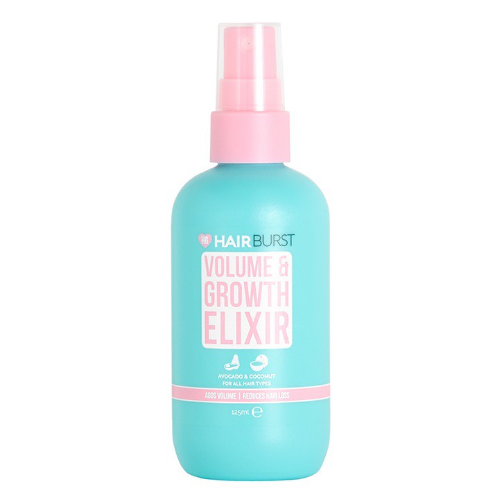 Xịt Dưỡng Tóc Hairburst Volume And Growth Elixir Avocado &amp; Coconut Chiết Xuất Bơ và Dừa 125ml