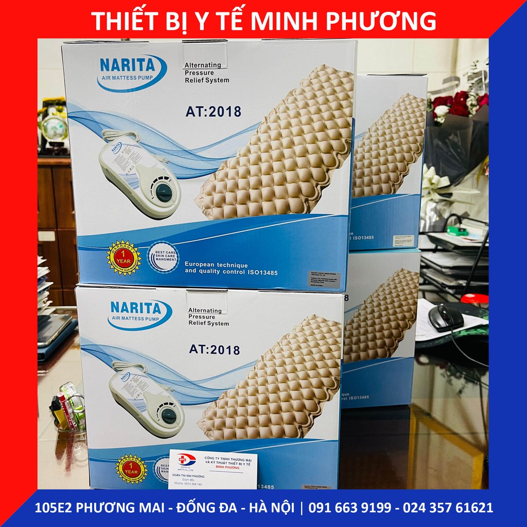 Đệm hơi - nệm hơi chống loét NARITA AT2018 chính hãng