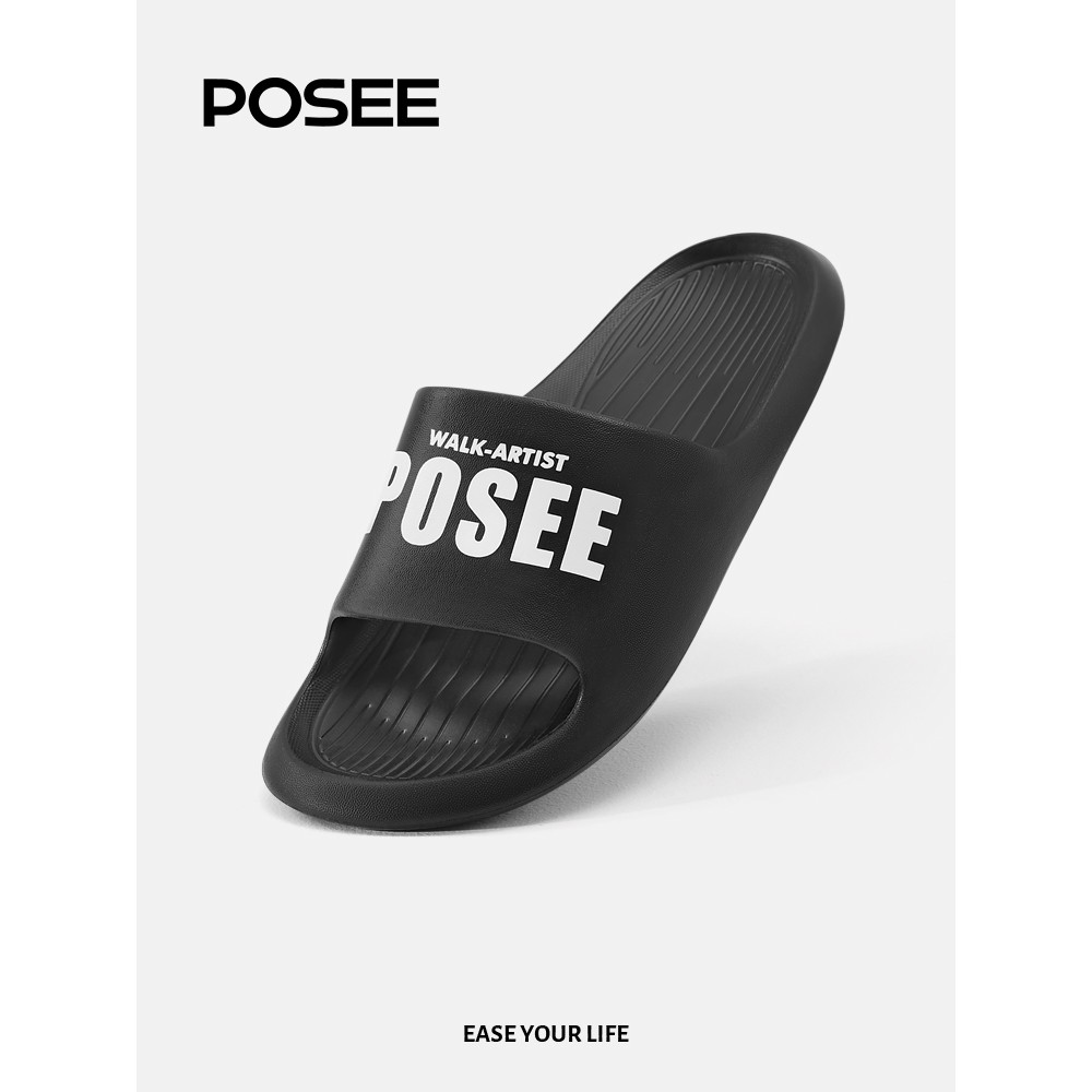 Ready Stock Dép Quai Ngang POSEE PS4602 Đế Bệt Chống Trượt Tiện DụngPS4602