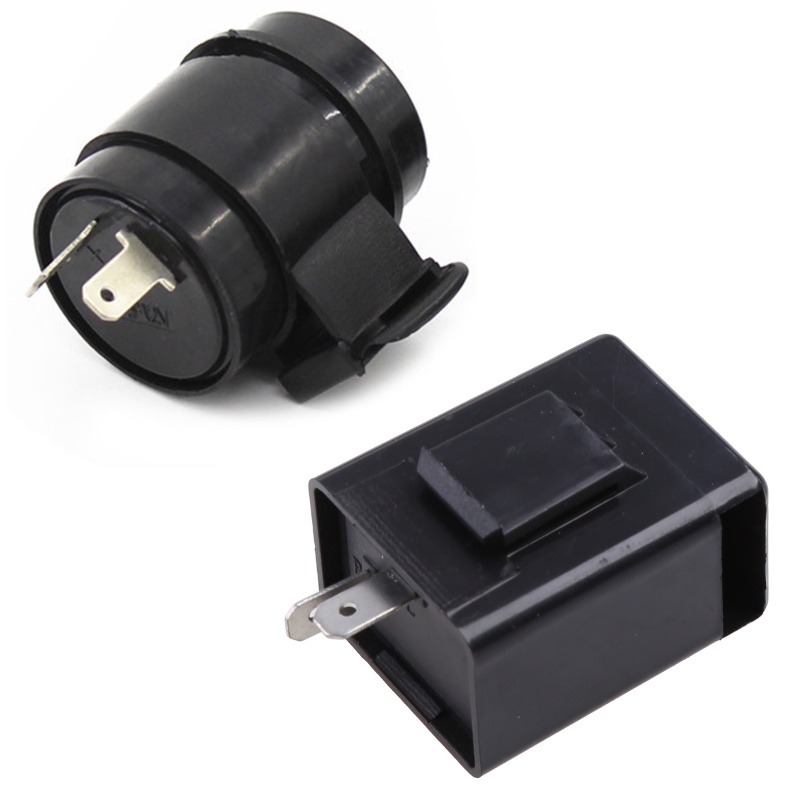 Rơ Le Đèn LED Xi Nhan Điện Tử 2 Pin Chuyên Dụng Cho Xe Mô Tô