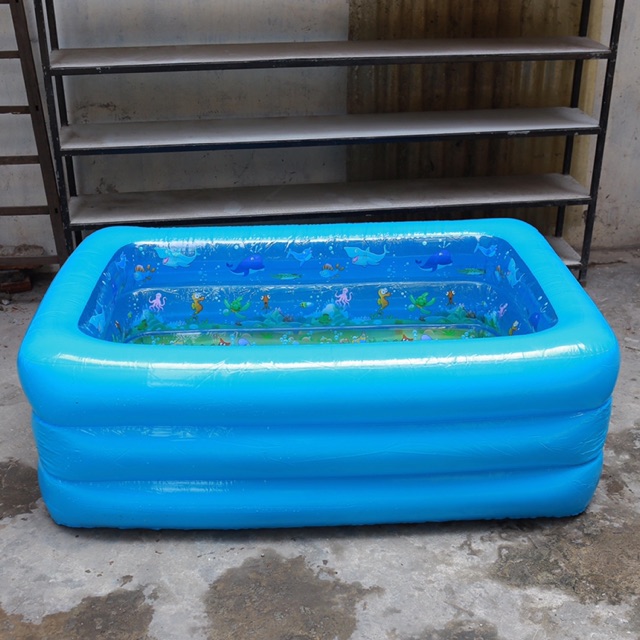 BỂ BƠI PHAO CHO BÉ ĐỦ SIZE 1M2, 1M3, 1M5, 1M8, 2M1, 2M6 CHẤT LIỆU PVC AN TOÀN CHO BÉ. [FREE SHIP ]