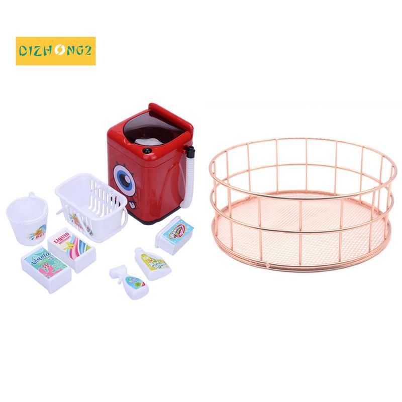 1 bộ đồ chơi máy giặt mini và 1 khay đựng dây điện cho bé