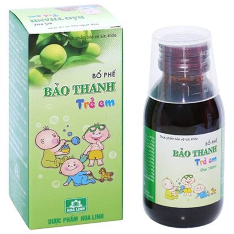 Siro bổ phế Bảo Thanh trẻ em chai 100ml