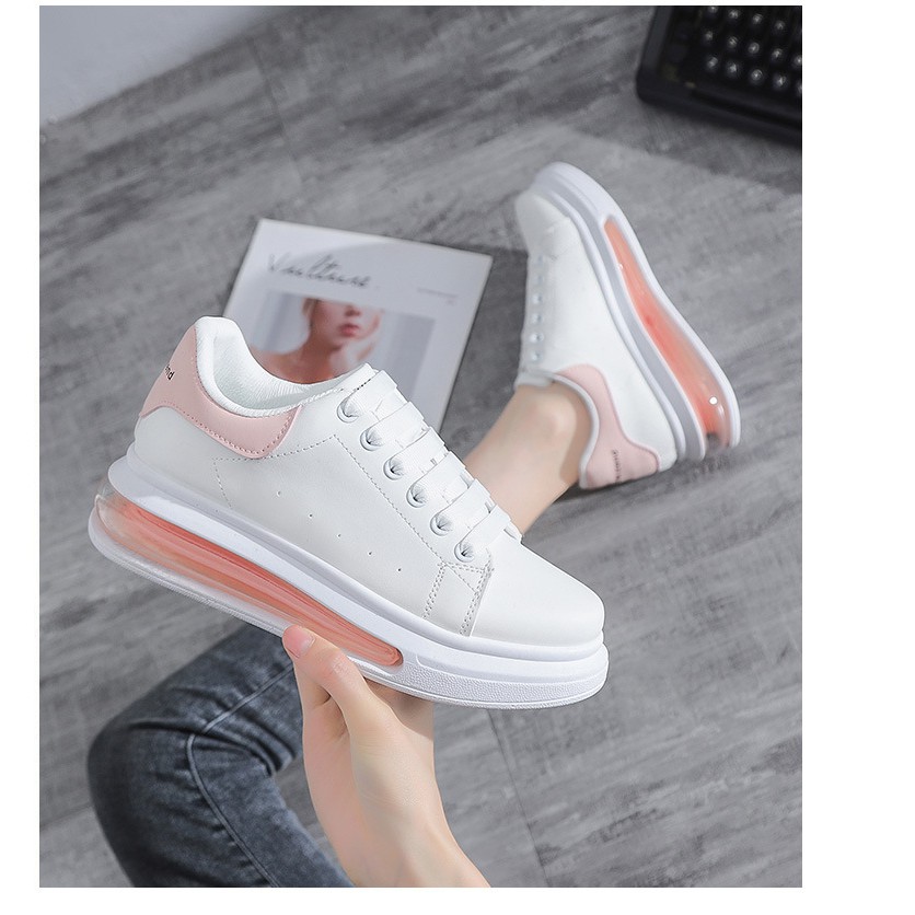 [Mã FAGREEN245 giảm 10% tối đa 30k đơn từ 99k] Giày nữ sneaker hè thu 2021, giày mcqueen nữ mẫu mới nhất BM004