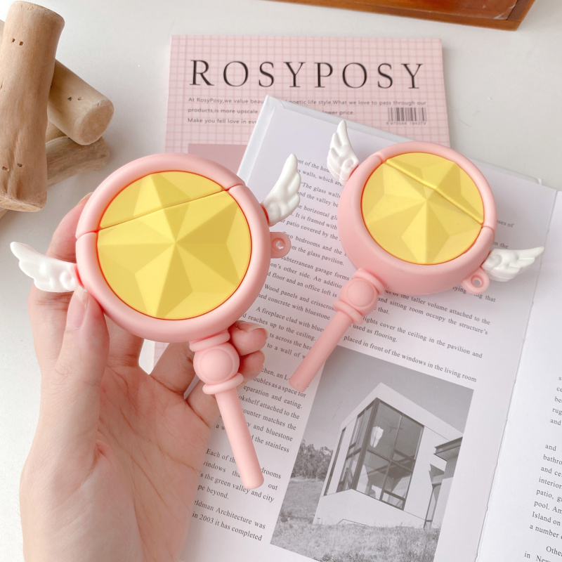 SAILOR MOON Vỏ Đựng Bảo Vệ Hộp Sạc Tai Nghe Airpods 1 / 2 Chống Rơi Hình Thủy Thủ Mặt Trăng