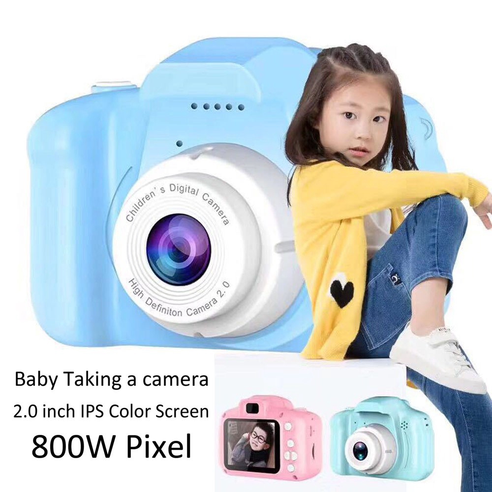 Máy chụp ảnh kỹ thuật số mini X2/1080p cho bé