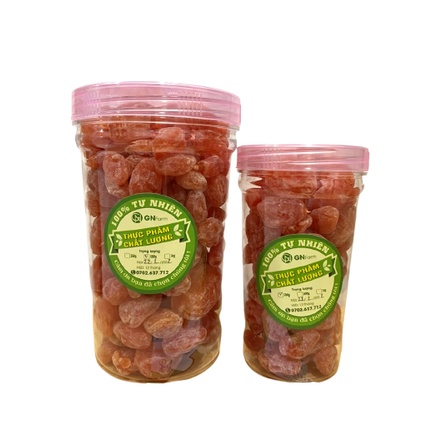 Xí Muội Đào Hồng Ô Mai Đào Hồng Chua Ngọt -  Hộp 250g/500g