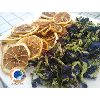 100g Trà Detox CHANH VÀNG ĐẬU BIẾC trà giải nhiệt, thanh lọc cơ thể, giảm cân ( mỗi loại 50g )