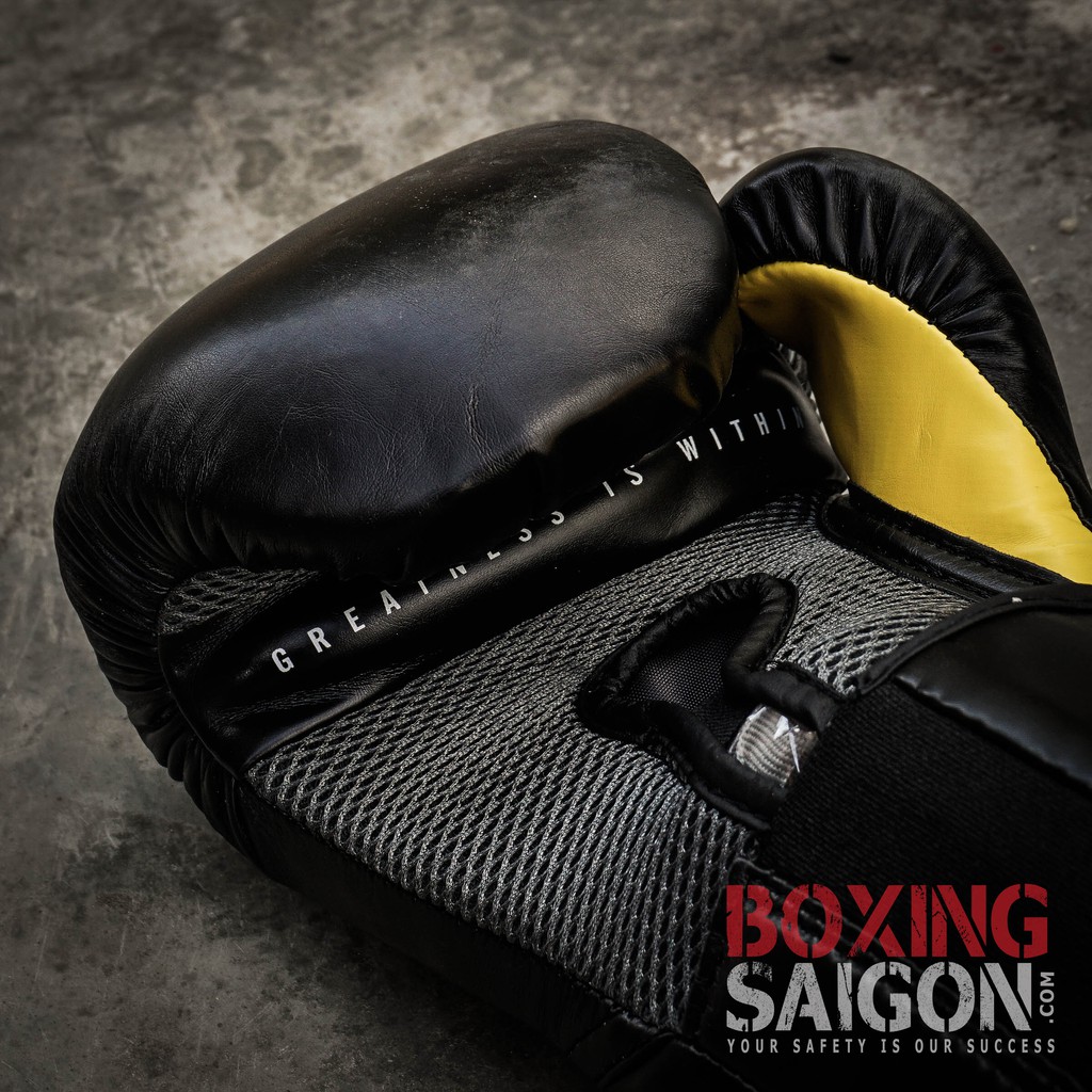 Găng tay Boxing Everlast chính hãng Đen ( tặng túi đựng găng )