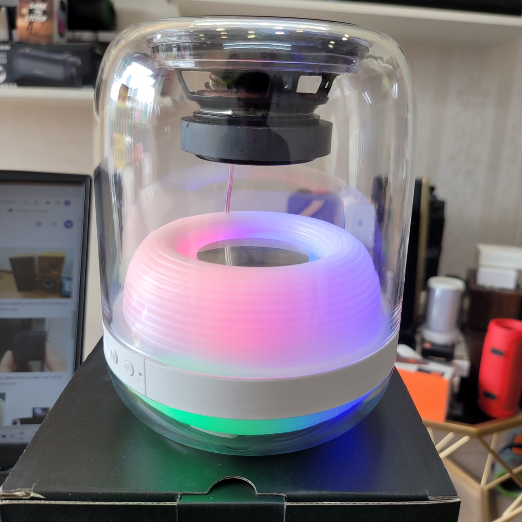 Loa bluetooth led tròn L30 trầm không dây, bass êm, âm thanh hay, pin cực lâu