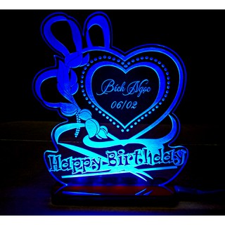 Quà sinh nhật khắc theo yêu cầu