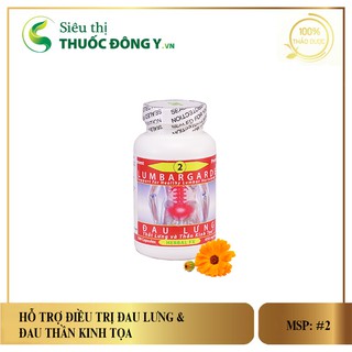 [Hình thật] LUMBARGARDE Dược Thảo Toàn Chân chai số 2 - Hỗ trợ điều trị đau lưng