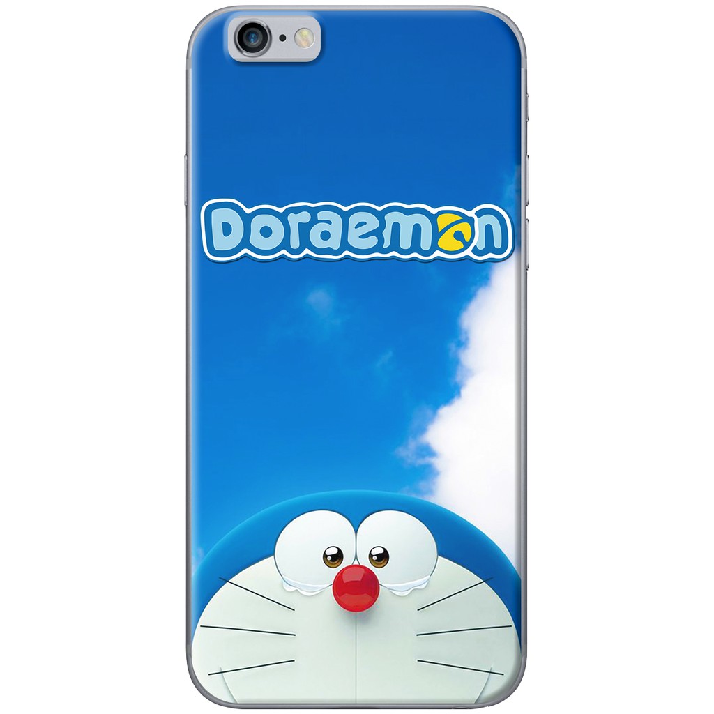 Ốp lưng nhựa dẻo dành cho IPhone 6, 6 Plus Doraemon nước mắt