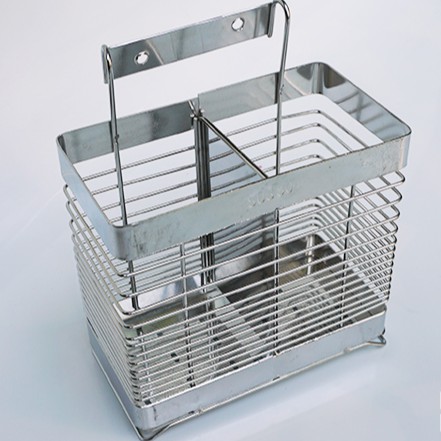 Giỏ ống đũa đa năng 1 ngăn, 2 ngăn INOX tiện dụng