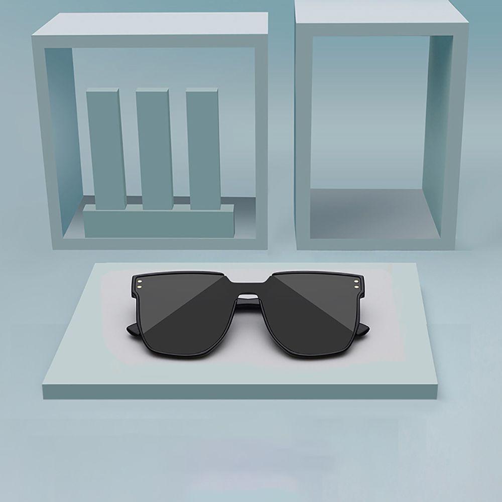 Kính Mát Gọng Vuông Lớn Chống Tia UV Chống Bức Xạ Thời Trang Cho Nam Và Nữ