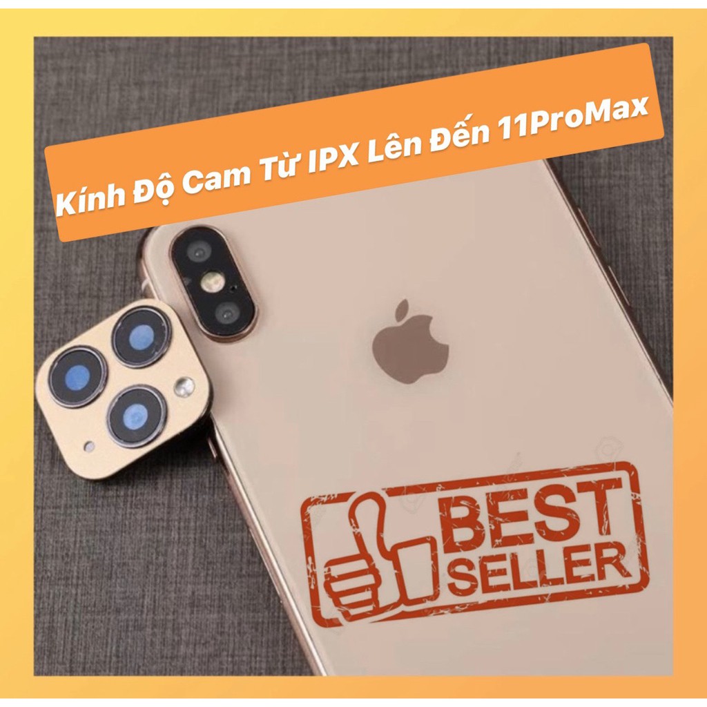 KÍNH ĐỘ CAMERA IPHONE X/XSM LÊN PRO/PROMAX