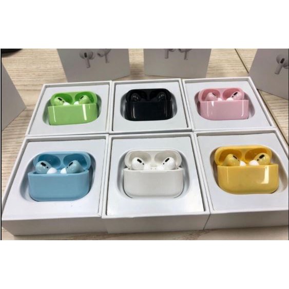 Tai nghe bluetooth Airpods Pro on Điều khiển cảm ứng thông minh hỗ trợ Sạc không dây