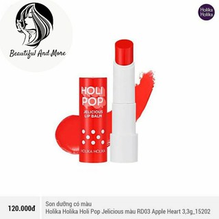 Son dưỡng màu Holika HoliPop Jelicious 3.3g