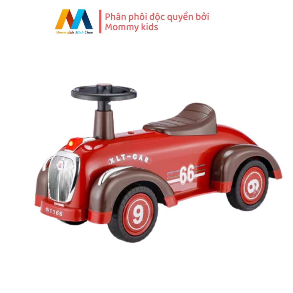 Xe chòi chân ô tô MOMMYKIDS MINH CHÂU AUDI cho bé có nhạc, có đèn led nháy, có cốp xe hàng cao cấp