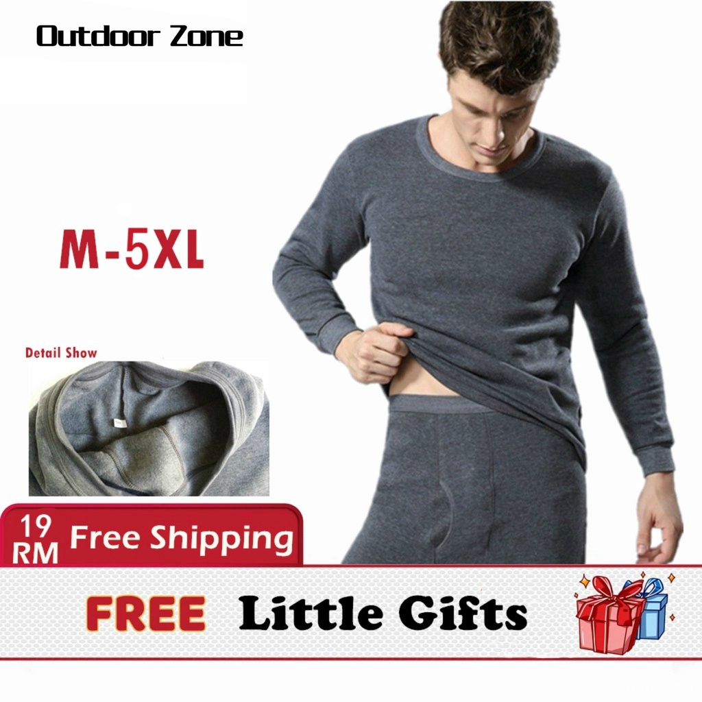 Bộ quần áo giữ nhiệt cho nam, size M-4XL